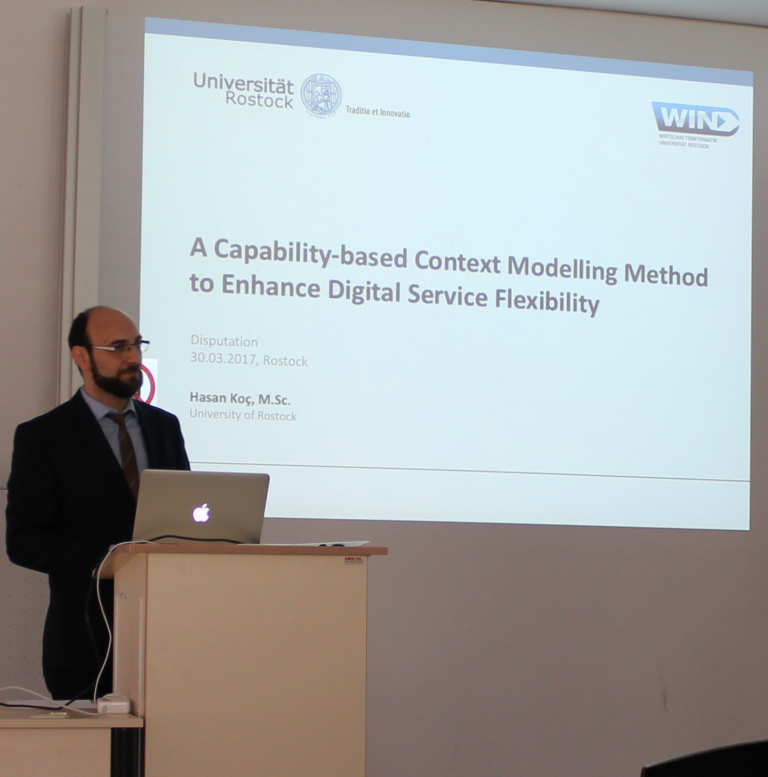 Bachelor thesis defense picture